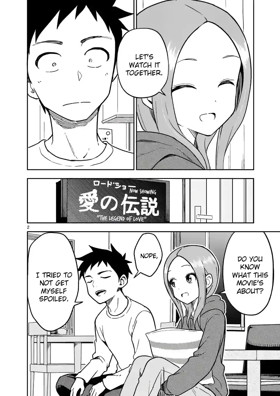 Karakai Jouzu no (Moto) Takagi-san Chapter 181 2